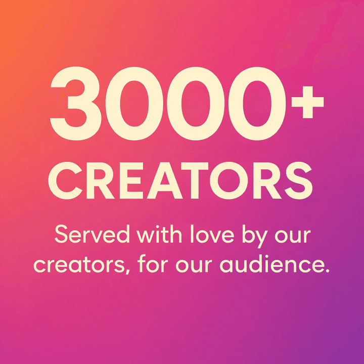 100+ Creators